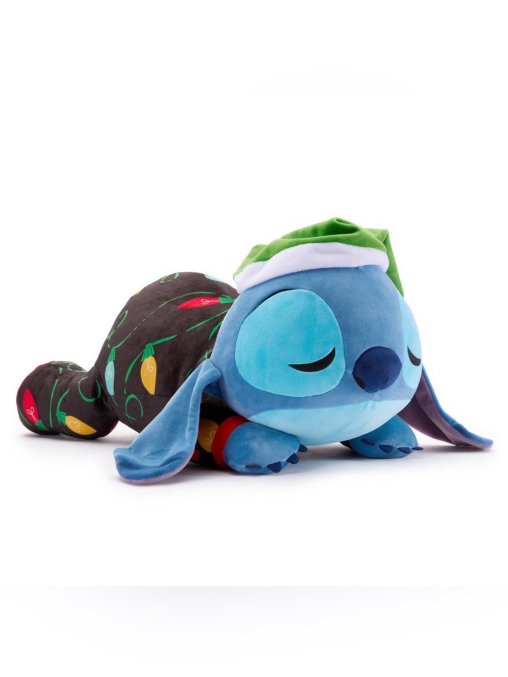 Disney Sleepy Stitch Cuddleez Holiday Plush